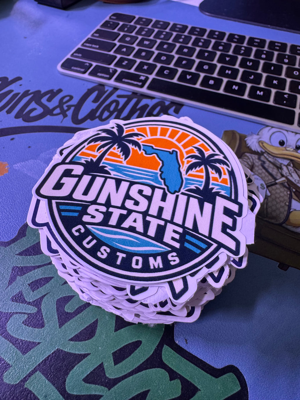Die Cut Waterproof Stickers