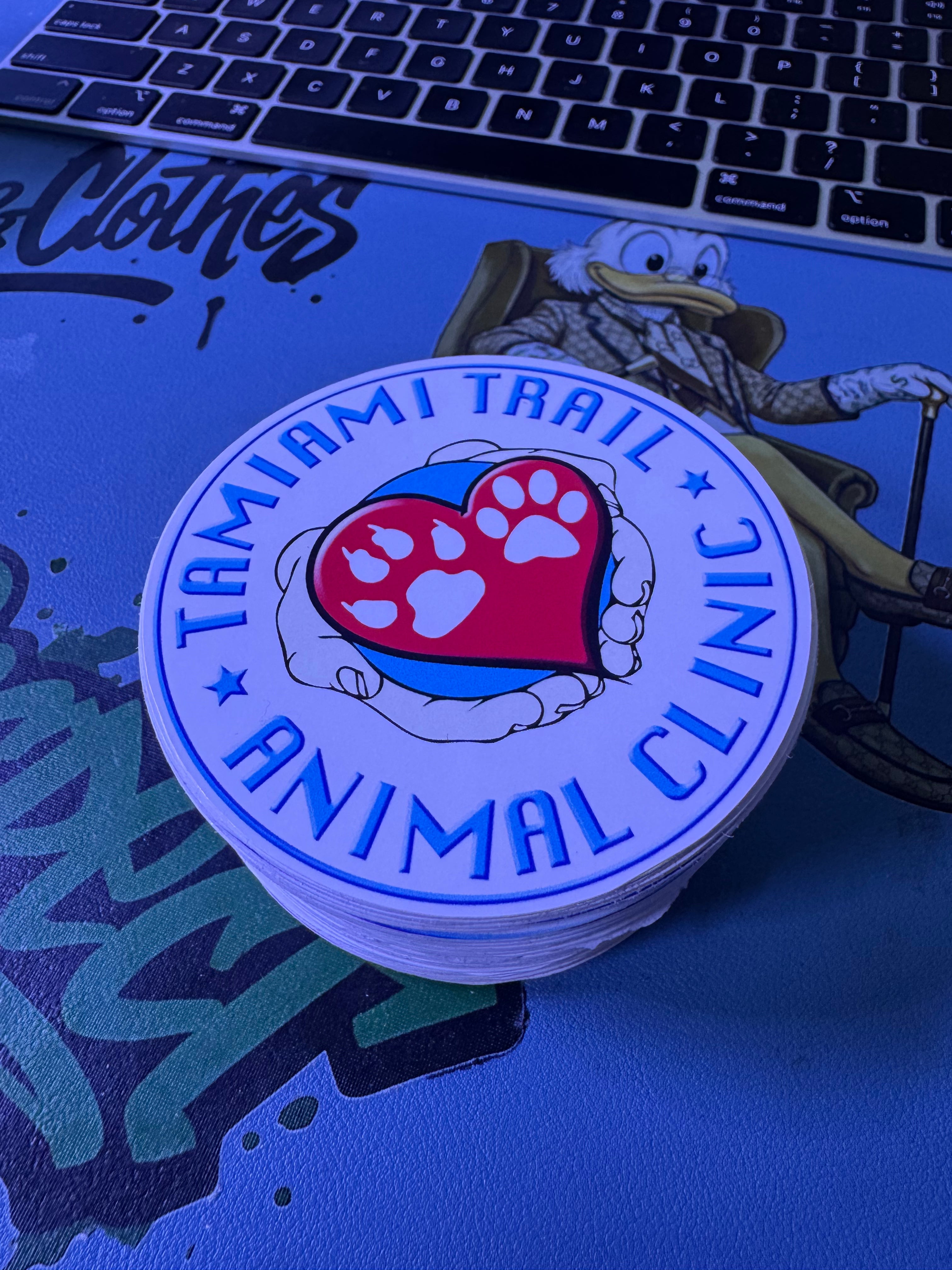 Die Cut Waterproof Stickers